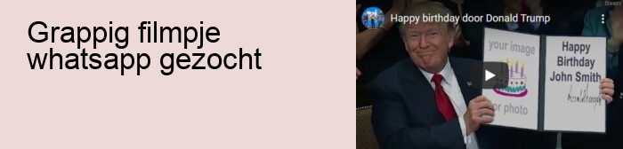 grappig filmpje whatsapp gezocht